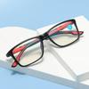Ultra Light And Fashion Photochromic Presbyopia Glasses Box Riding High-End Sensory Glasses  Blue Light Blocking Eye Protection