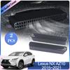 Крышки воздухозаборников для Lexus NX AZ10 300h 2015~2024 Под задними сиденьями Вентиляция Автомобильный кондиционер Выхлопная система Аксессуары для интерьера