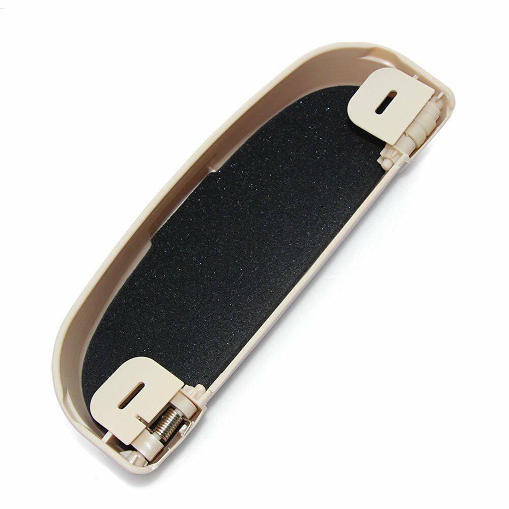 Бежевый Автомобильный Салон Бокс для Хранения Солнцезащитных Очков Держатель Чехол для Очков Комплект