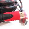 Красный и черный сетевой HDMI 1080P телевизионный приставка монитор подключение кабель высокой четкости HDMI кабель версия 1.4 источник