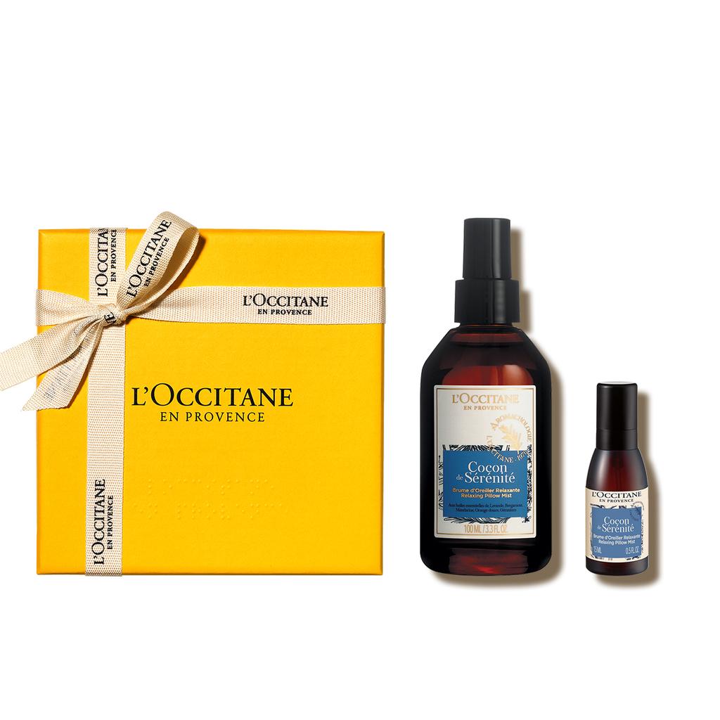 L'OCCITANE Набор Cocoon de Serenité Расслабляющий спрей для подушек 100 мл (+1 Делюкс-образец)