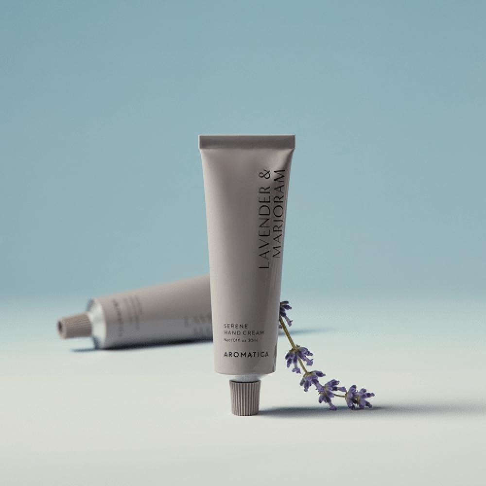 Aromatica  Relaxing Scent  Serene Hand Cream Lavender   Marjoram 30ml