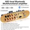 Плата Bluetooth-усилителя D900 50 Вт+50 Вт+100 Вт 2.1 Канал BT5.0 HiFi Сабвуфер Аудио Усилитель для Автомобиля Домашнего Караоке DIY Динамиков