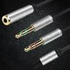 3.5mm Stereo Earphone Headphone Audio Splitter Jack 1 Female To 2 Male Adapter 