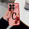 Для Xiaomi 15T 14T 12T 17 15 14 13 Pro Lite 12X Чехол для телефона Креативный узор из букв Мягкий матовый силиконовый Нескользящая задняя крышка Для Xiaomi Бампер Корпус