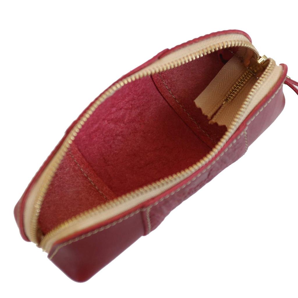 Пенал кожаный пенал держатель для карандашей натуральная кожа Tochigi кожа для взрослых Сделано в Японии Большая вместимость Простой бренд Porco Rosso Треугольный мужской