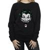 DC Comics Womens/Ladies The Joker Big Face Sweatshirt