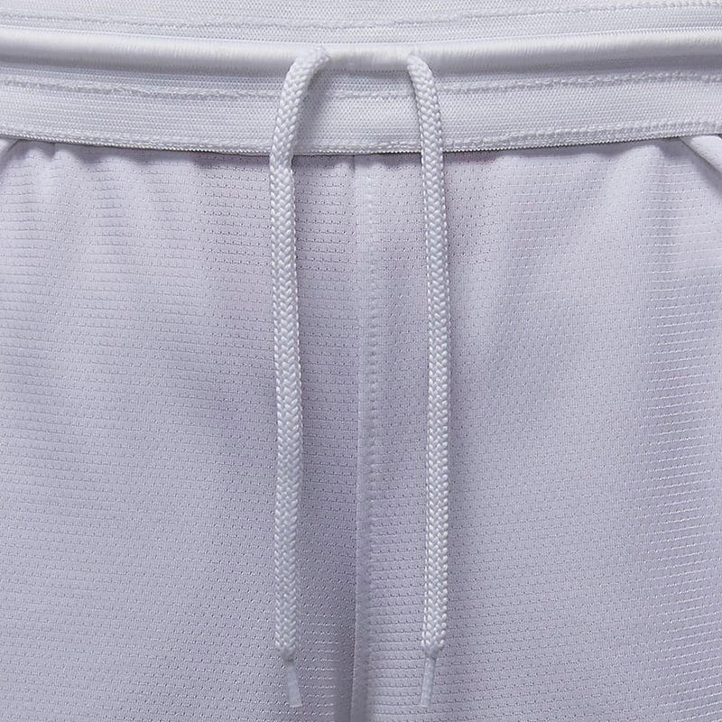 Jordan Спортивные повседневные шорты с цветным логотипом и завязками на шнурке, быстросохнущие, женские, белые FB4589-100