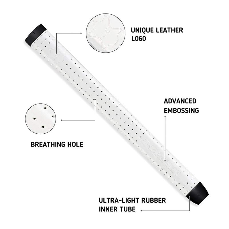Высококачественная овечья кожа Средний размер Гольф Паттер Грип Чисто ручная работа Грип для клюшки