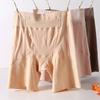 Safet In Plus Size Briefs High Waist Anti Glare Knickers Women with Lingerie Cotton Crotch Panties