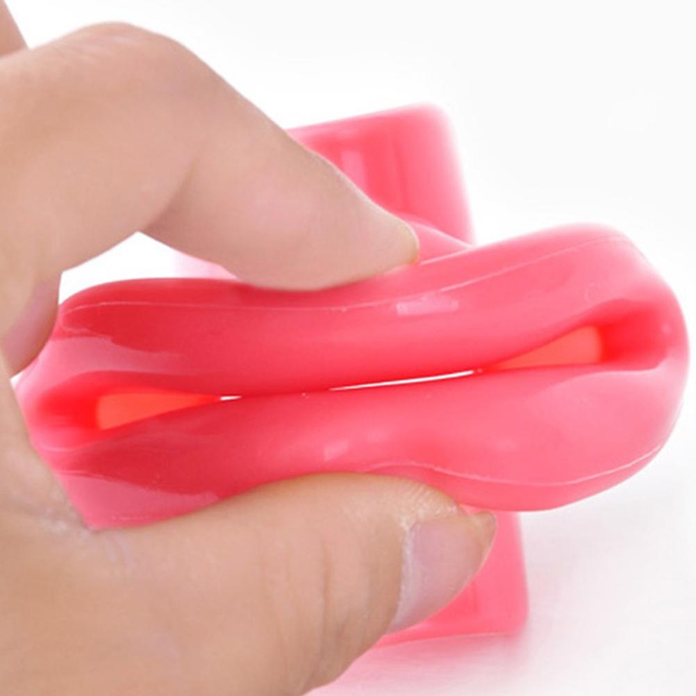 2 PCS Face Slim Exerciser Silicone Face Lifting Lip Exerciser Anti Wrinkle Mouth Muscle Tightener