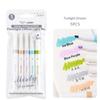 1/5 Pack Permanent White Marker Pens Quick Dry Ink Durable Nib For Art Crafting Rock Painting Glass Metal Wood Marking