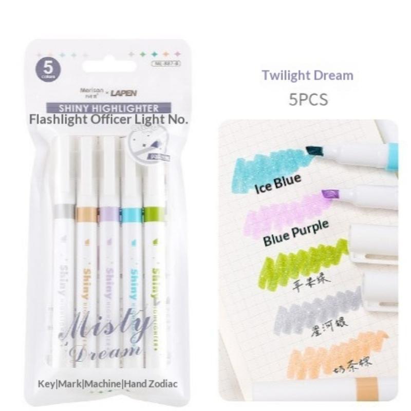 1/5 Pack Permanent White Marker Pens Quick Dry Ink Durable Nib For Art Crafting Rock Painting Glass Metal Wood Marking