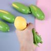 Реалистичная сжимаемая игрушка-антистресс в форме початка кукурузы, с которой можно снимать шелуху
