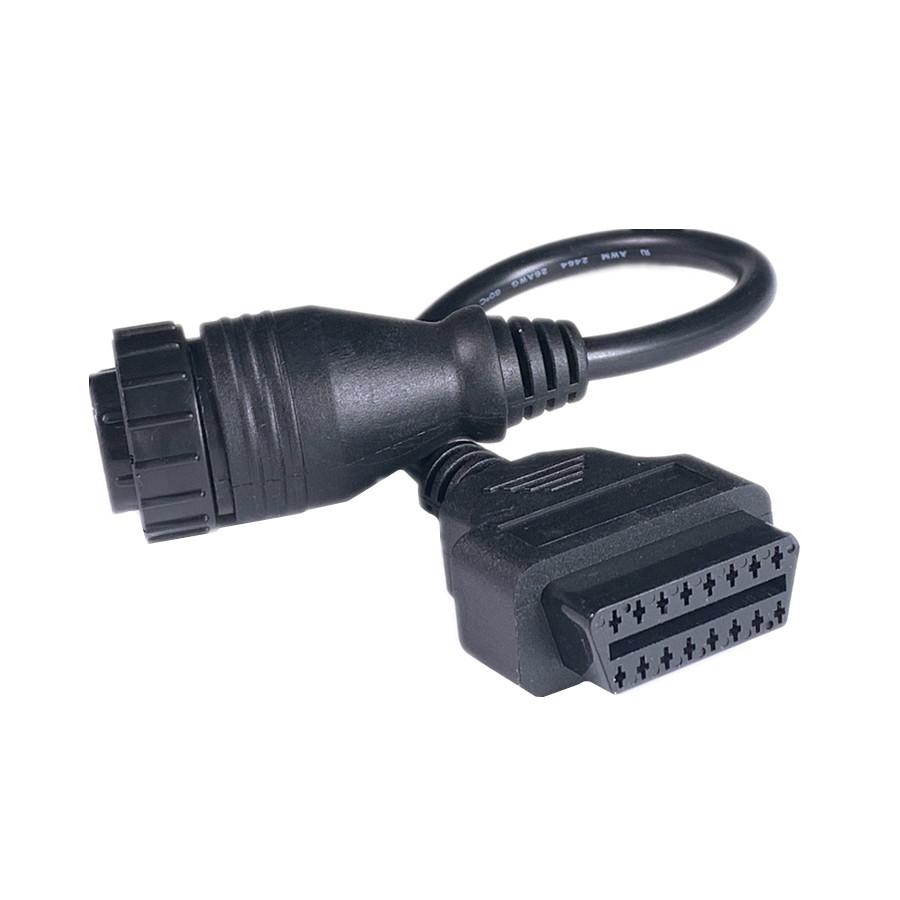14-Pin to 16-Pin OBD2 Diagnostic Adapter Cable for Mercedes Benz Sprinter, Universal Full Pin Scanner Extender Cord