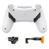 eXtremeRate Dawn Version Remap Kit for PS4 Slim Pro Controller with 6 Customizable Mapping Redesigned Pure Color Back Shell and 4 Back Buttons