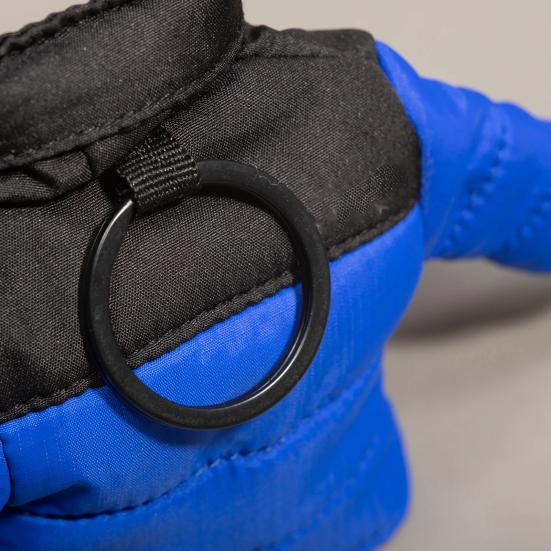 Mini Down Jacket Keychain Fabric Zippered Key Chain Cool Funny Key Jacket