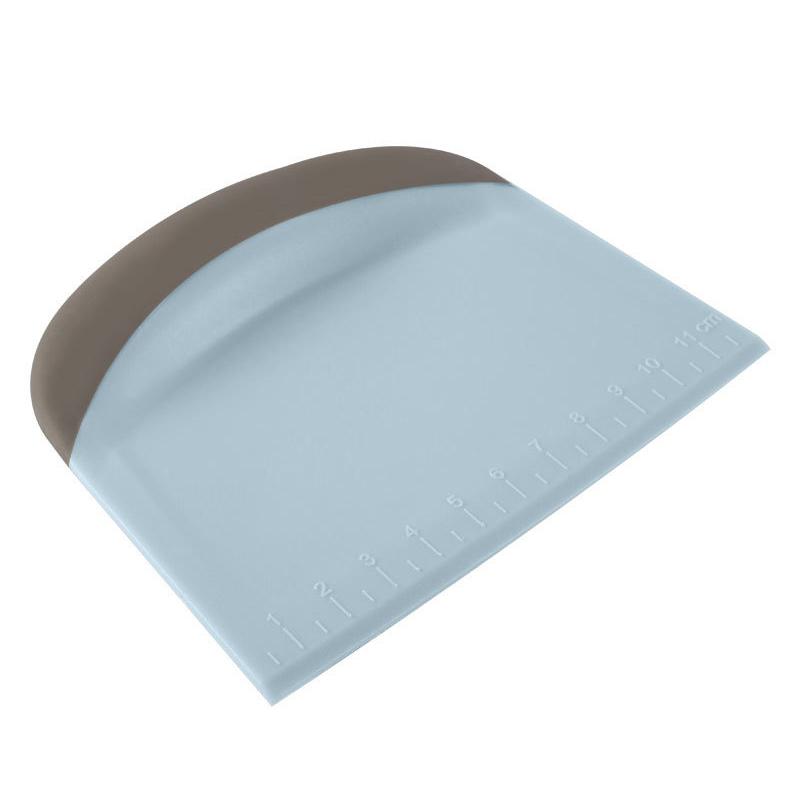 Скребок для теста Скребок для миски Скребок для скамьи Нож для пиццы Нож для теста Инструменты для выпечки своими руками Кухонные инструменты для готовки Со шкалой