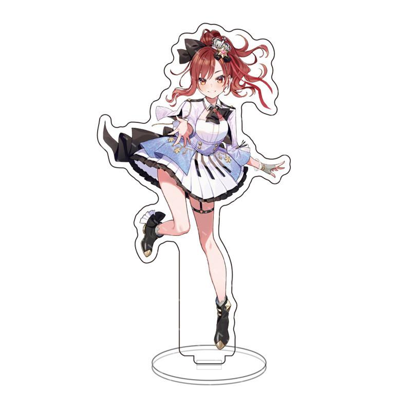 Японское аниме Hololive Vtuber, акриловая фигурка Usada Pekora Uruha Rushia Hosimati Suisei Inugami Korone, модель на подставке