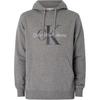 Letter Logo Hooded Pullover Long Sleeve Sweatshirt Men Sweatshirt Gray J30J320805-P41