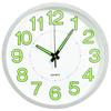 Glow in the Dark Wall Clock White 30 cm