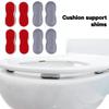 4/8/12pcs Toilet Seat Bumper Bidet Seat Bumpers With Strong Buffer And Adhesive Function For Bidet Attachment Keep Toilet Seat