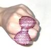 Adjustable Women Finger Ring Sparkle Bow Y2k Millennial Ring Trendy Pink Bow Rings  Finger Charms