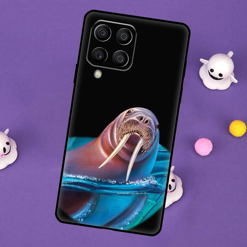Милый Чехол-Морж Для Samsung Galaxy M32 M52 M12 M13 M33 M23 M53 M15 M55 M31 M51 M14 M34 M54 M20 Чехол