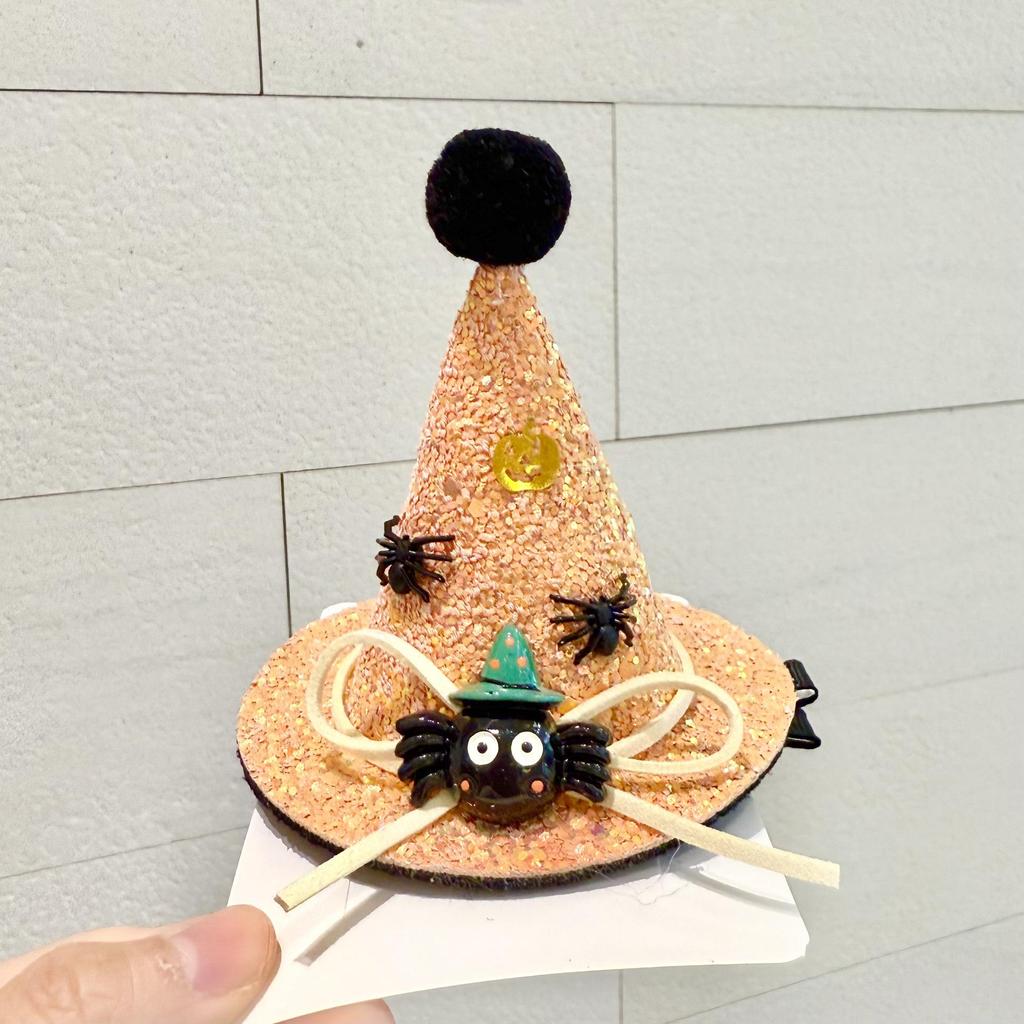 2025 Halloween Hair Clips: Children's Pumpkin & Ghost Party Accessories