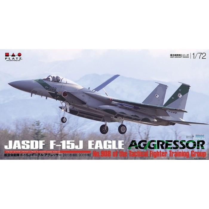 PLATZ 1/72 Силы самообороны Японии F-15J Eagle Эскадрилья агрессоров для летных тренировок Самолет 908 Пластиковая модель AC-38 Предварительно окрашенная,
