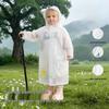 Kids' Waterproof Rain Poncho with Backpack Slot