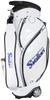 LEZAX Tokyo Yakult Swallows 9.0-inch Wheeled Caddy Bag, White, YSCB-2426