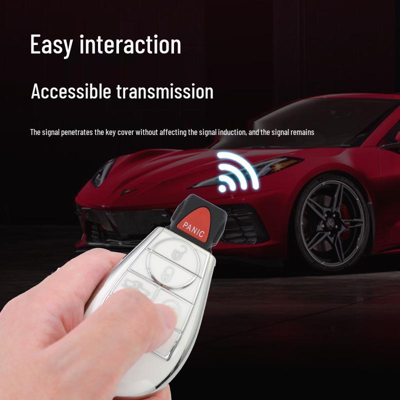 Универсальный чехол для ключа для Dodge, Jeep Grand Cherokee, Grand Voyager и Chrysler