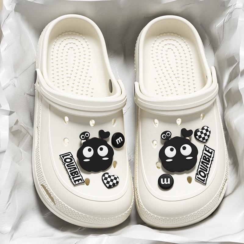 Летние легкие нескользящие сандалии с закрытым носком для женщин и мужчин - мягкая подошва для отдыха на природе и пляжа