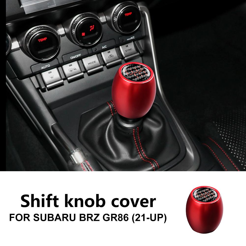 Aluminum Shifter Gear Shift Knob Handle For Toyota GR86 Subaru BRZ -2026 Car Interior Mod Decor Accessories