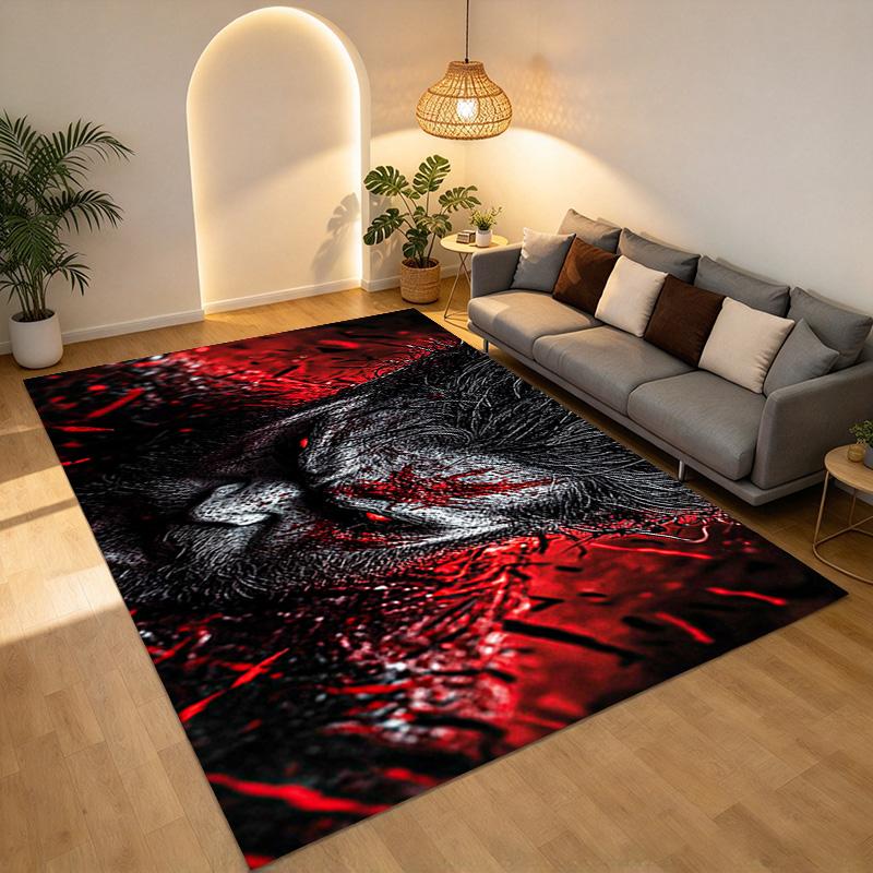 Wolverine Living Room Nonslip Area Rug Soft Carpet For Bedroom Game Playroom Sofa Office Home Decor Doormat Christmas Gift C9291213
