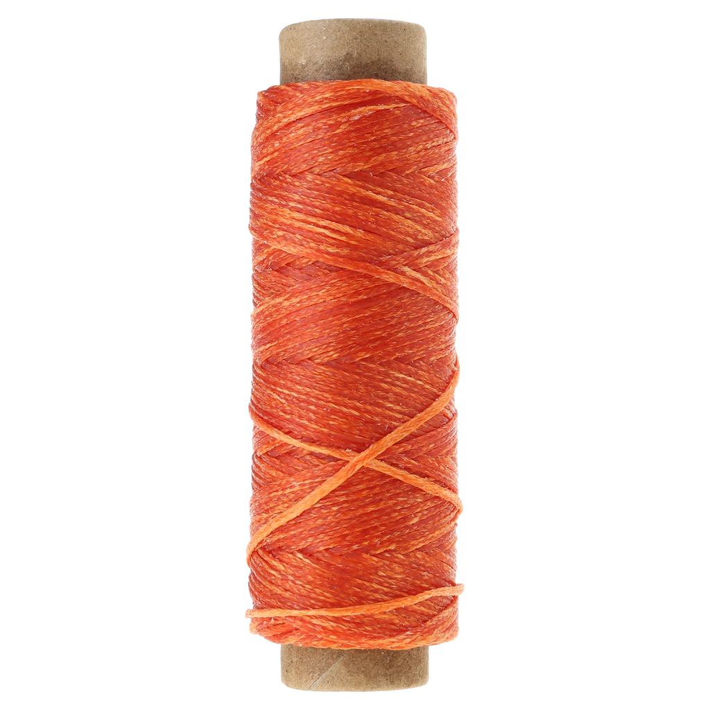 50 м 150D Плоская вощеная нить 0,8 мм толщиной Вощеный шнур Нить для ручного шитья Швейная нить для кожевенного дела DIY Аксессуары