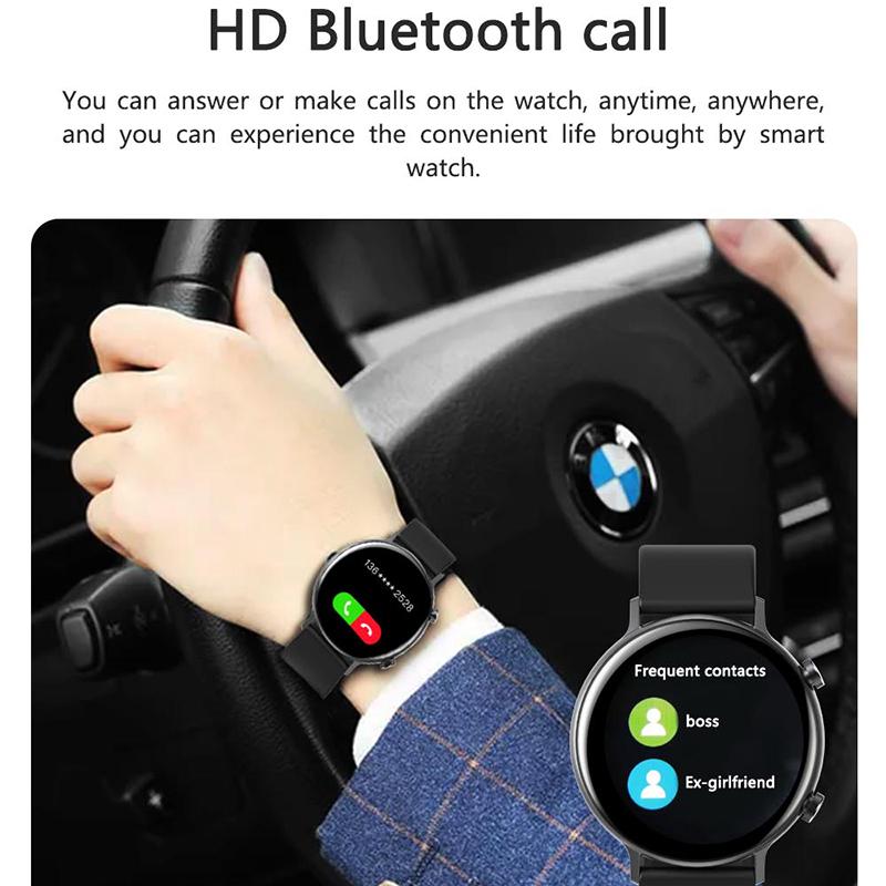 Chibear Ecg + Ppg Bluetooth Call Smart Watch Women Ip67 Водонепроницаемый монитор сердечного ритма Men Smartwatch для Samsung Galaxy Active