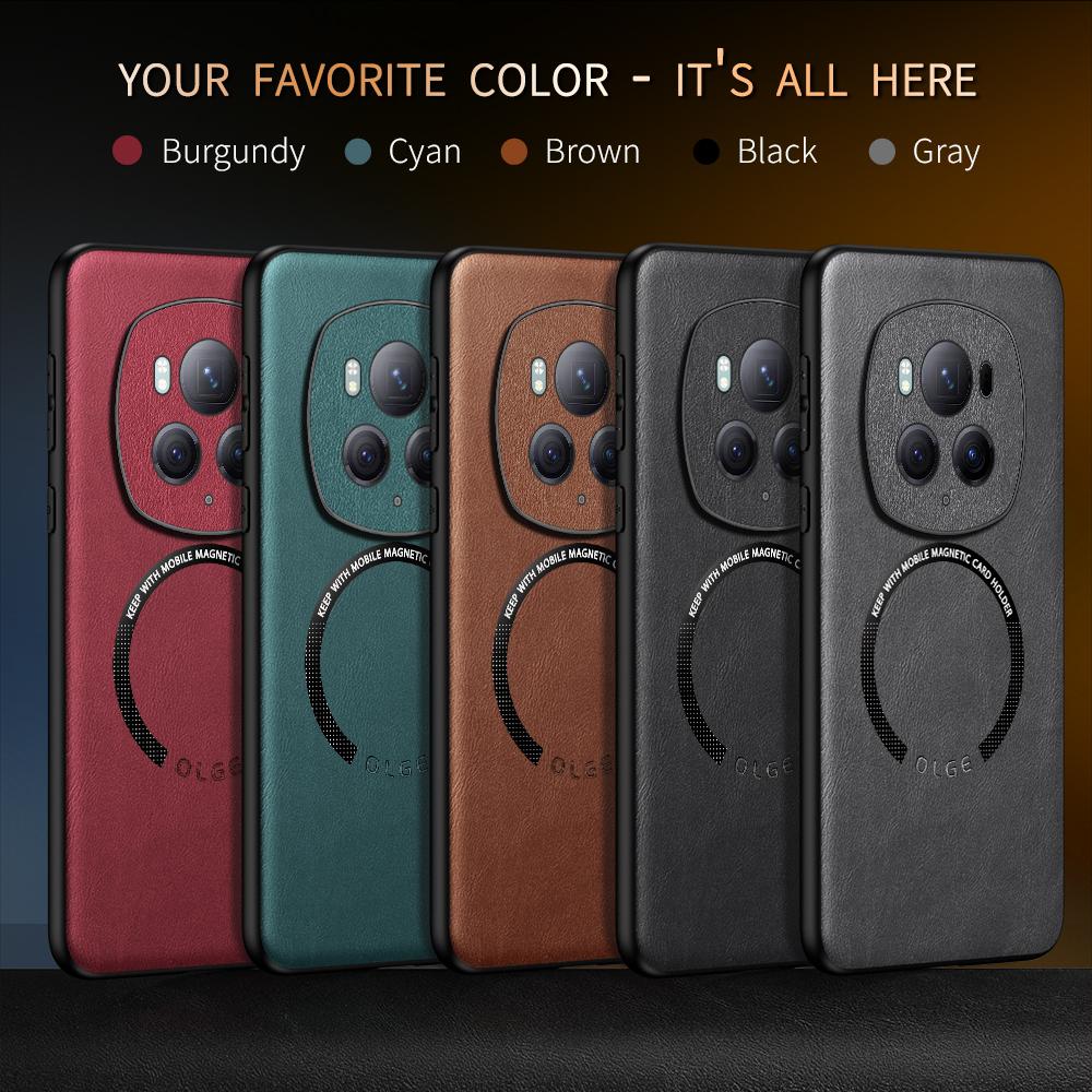 Чехол для Honor Magic6 Pro, кожаный чехол для телефона Honor Magic5 Magic4 Magic3 Pro, роскошный чехол для Magic 6 5 4 3, задняя крышка