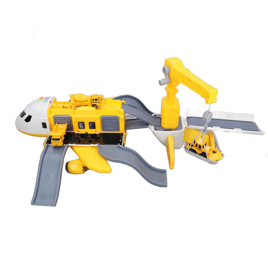 Игрушечный самолет, игровой набор, супер большой многофункциональный детский игрушечный самолет для хранения