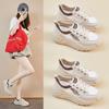 Новые кроссовки для студентов, спортивные, на толстой подошве, увеличивающие рост, повседневные и дышащие