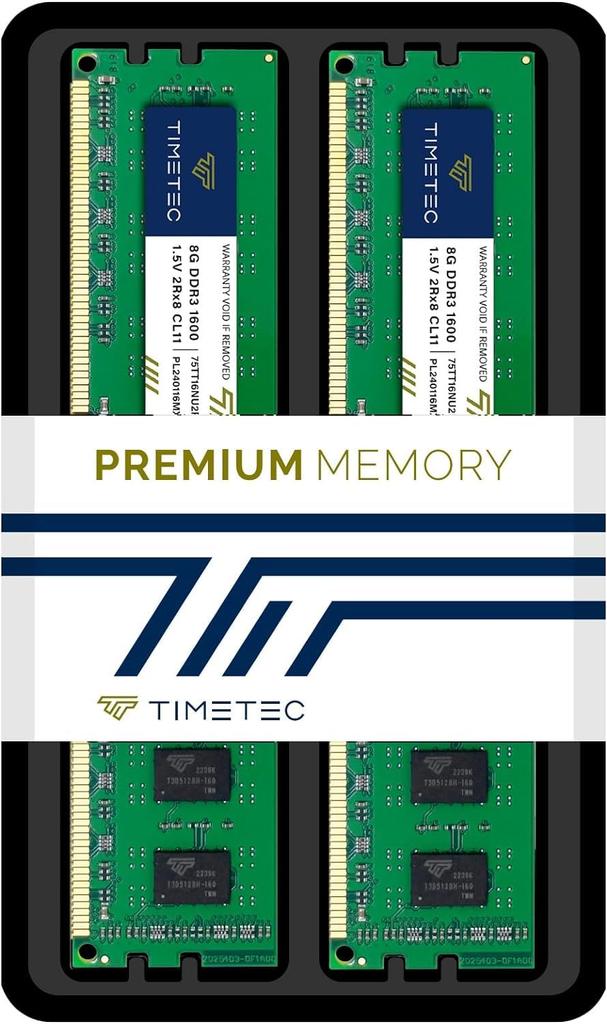 Timetec Hynix IC настольный ПК память DDR3L 1600 МГц PC3L 12800 240 Pin UDIMM напряжение 16 ГБ комплект 1.5 (2x8 ГБ)