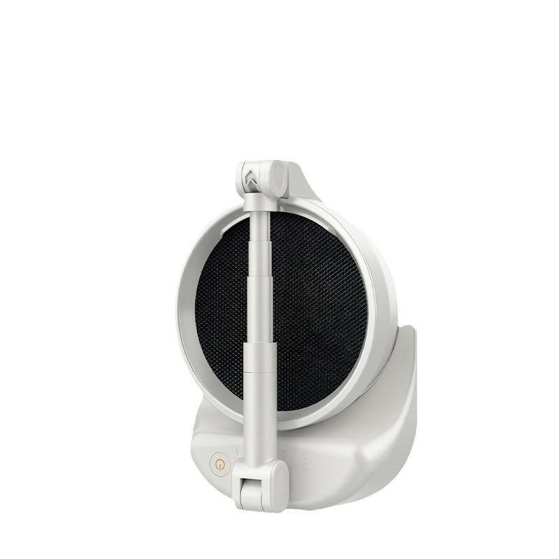 Compact Foldable Range Hood: Portable Mini Hot Pot BBQ Gadget with Removable and Washable Fan Blades.