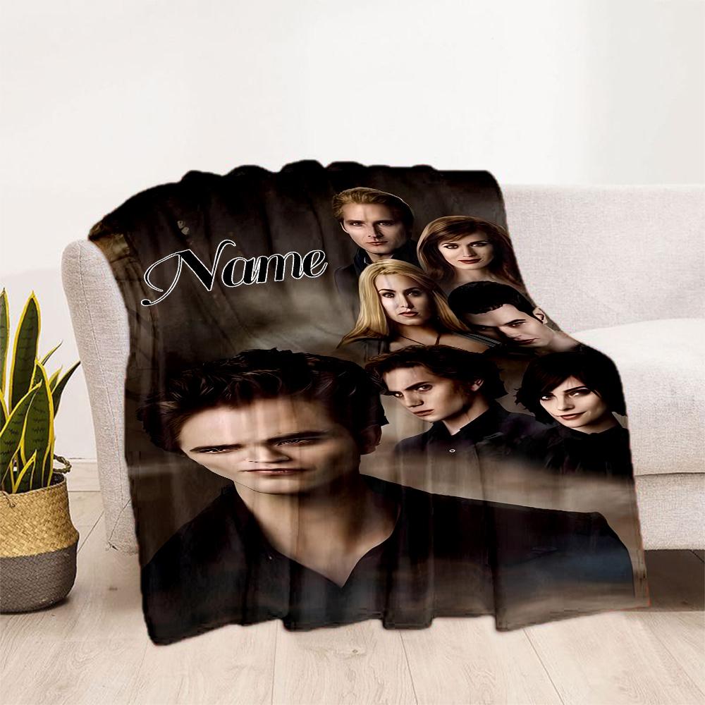 Twilight Saga Romance Blanket Ultra-Soft Great for Couch Chair Office All-Season Use Digital Print Birthday Christmas Gift Blanket
