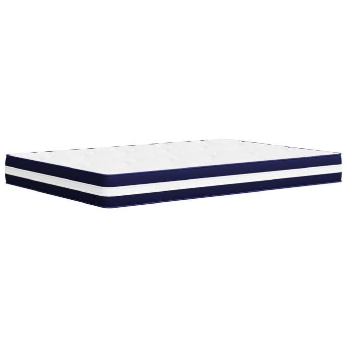 VidaXL Matelas à ressorts ensachés dureté moyenne 160x200 cm 3206422