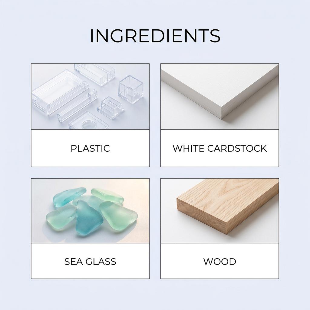 Beach-themed sea glass DIY kit, Highland Cow, beginner-friendly DIY, 3D Christmas decorations, and other toys