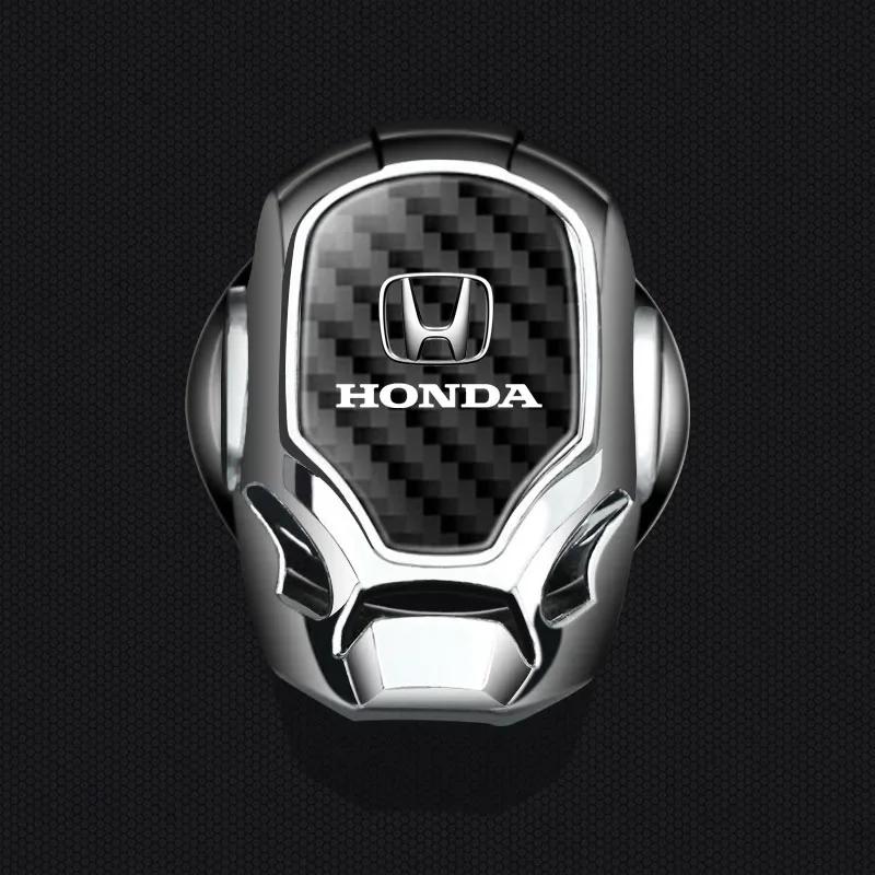 Car Engine Ignition Start Stop Push Button Logo Cover Sticker For Honda Civic Accord Odyssey City Pilot Jazz CRV HRV Legend ahv256