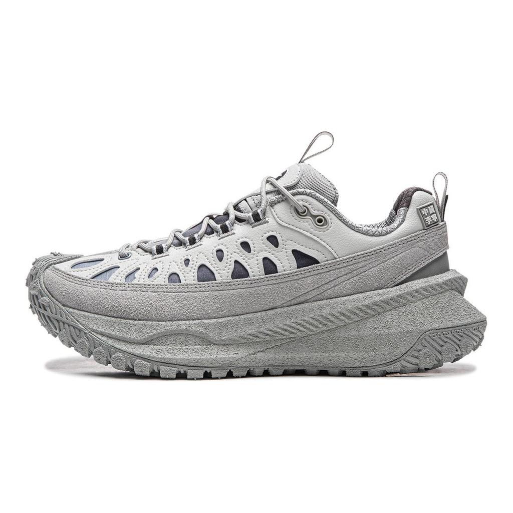 Li Ning Амортизирующие, Износостойкие Низкие Повседневные Кроссовки Унисекс AZGW023-3