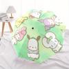 1pc Hello Kitty Characters Circle Umbrella with Plastic Handle,Suitable for All Seasons Home Travel Outdoor UmbrellaSanlio684