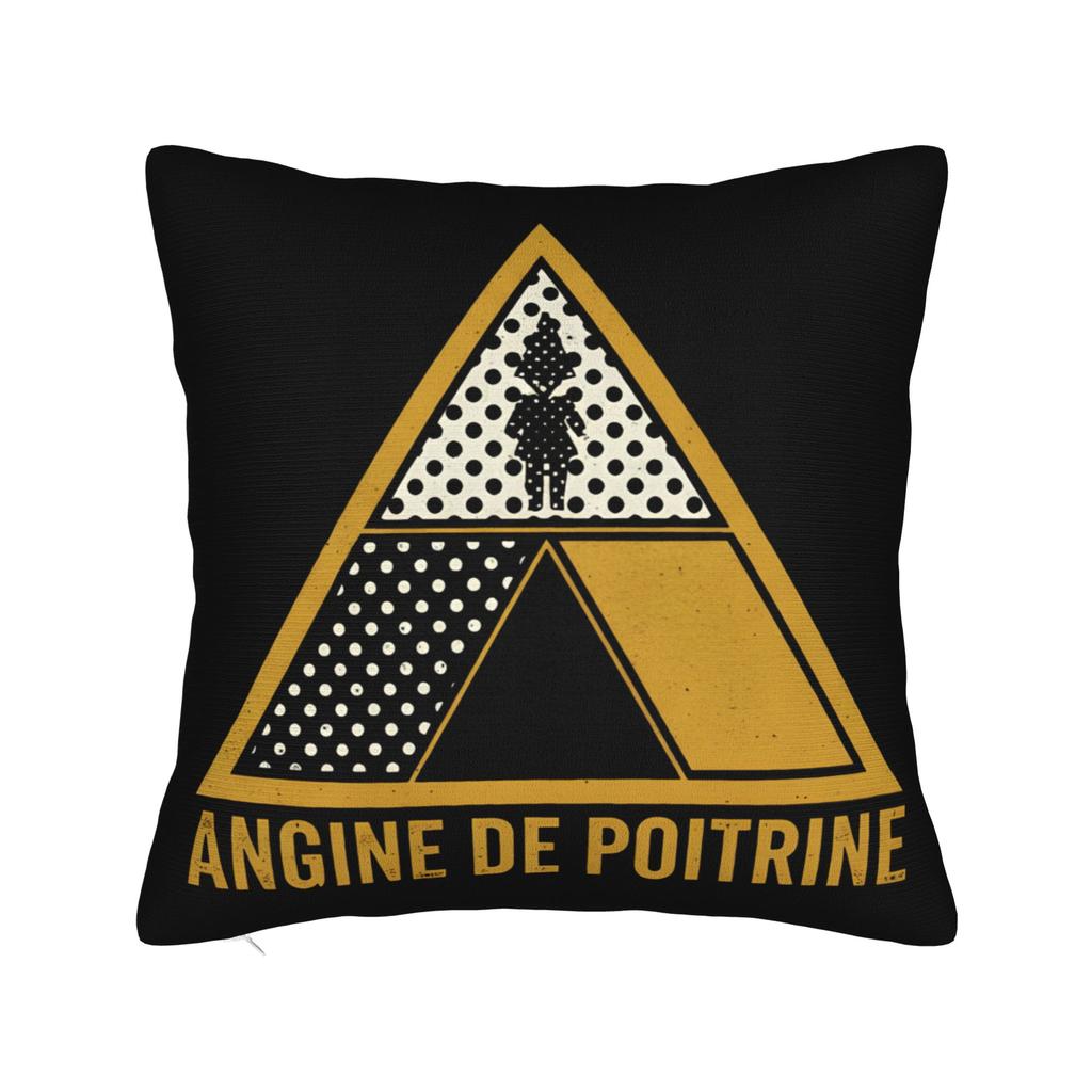 Angine de Poitrine Pillowcase Printing Fabric Cushion Cover Decor Pillow Case Cover Home Zippered cm